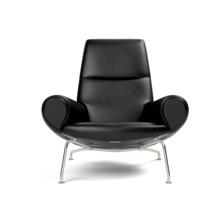 Fredericia Furniture Wegner Queen Chair 1010 Lænestol - Primo 88 Black