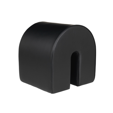 Kristina Dam Studio Curved Pouf - Black