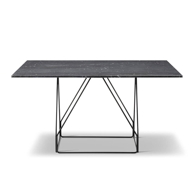 Fredericia Furniture JG Bord 140x140 - SORT MARQUINA