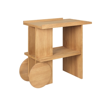 Kristina Dam Studio Axis Sidebord - Warm Lacquered Oak