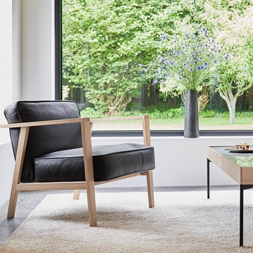 Andersen Furniture LC1 Loungestol - sort læder