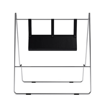 Eva Solo Furniture Carry TV Pocket, Sort - set på et Carry Stand i \'Rustrfrit Stål\'