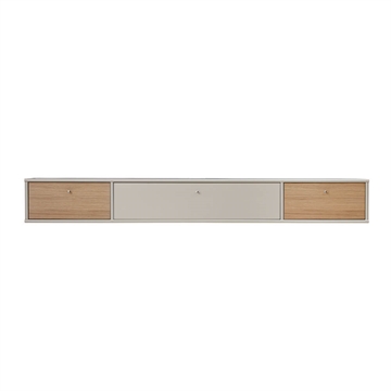 Hammel Furniture Mistral Av Tv Modul - ​​​​​​​Hvidpig Eg, Lak, Beige 