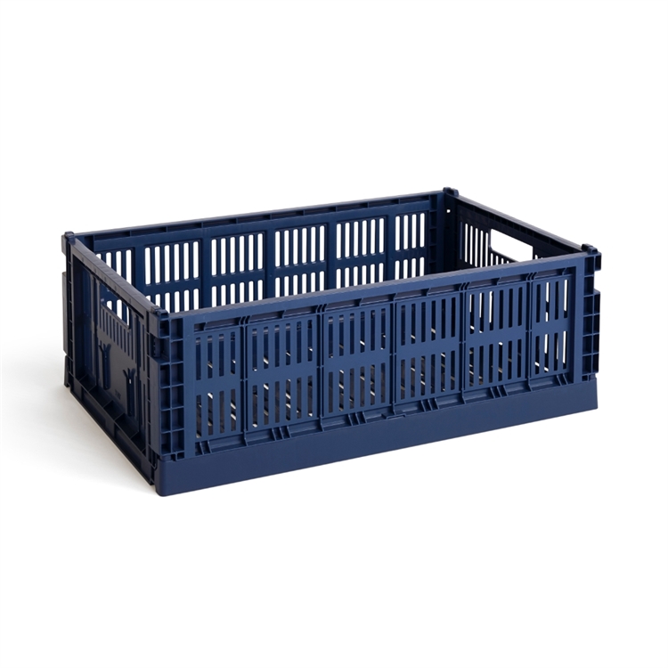 HAY Colour Crate Large - Dark Blue