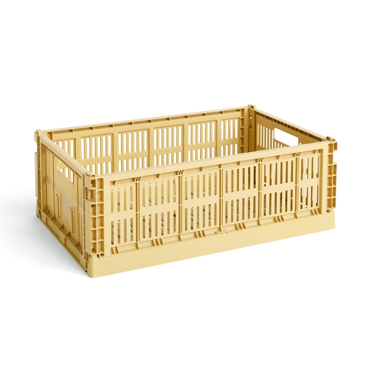 HAY Colour Crate Large - Golden Yellow