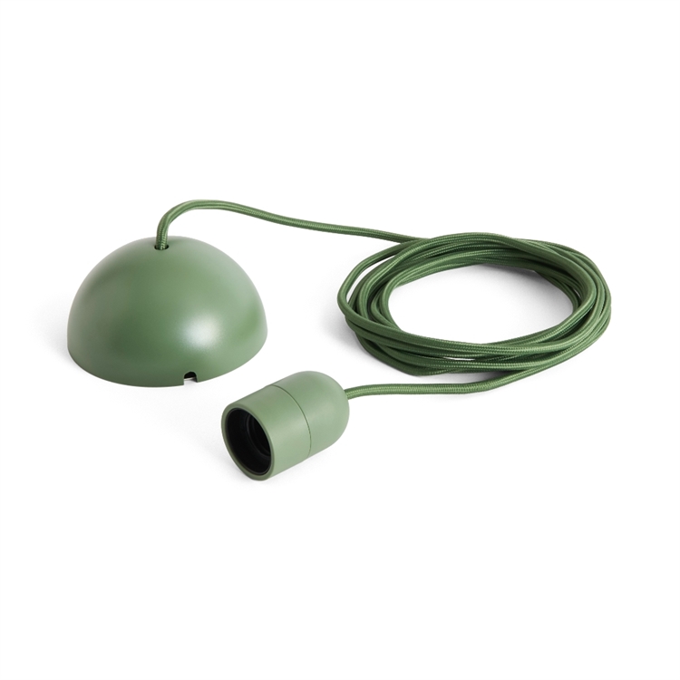 HAY Common Pendant Cord Set - Garden Green