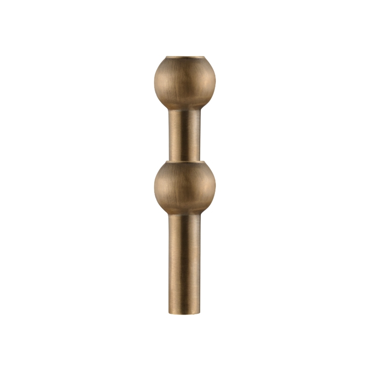 STOFF Nagel Vase - Bronzed Brass