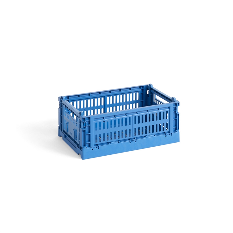 HAY Colour Crate Small - Electric Blue 