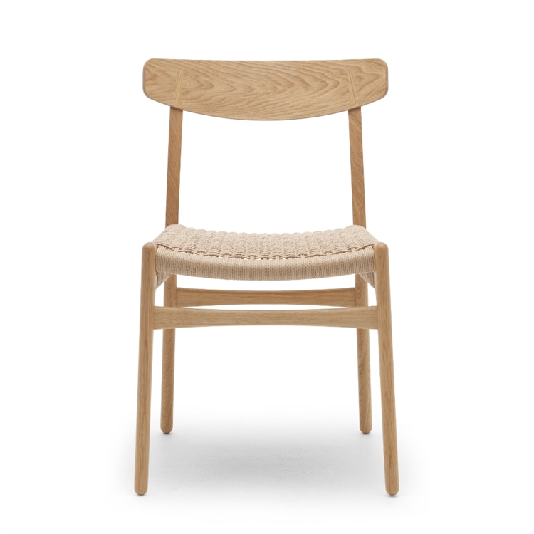 Carl Hansen & Søn CH23 Spisebordsstol - Olieret Eg/Naturflet