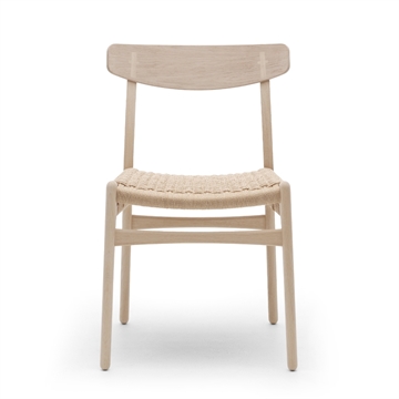 Carl Hansen & Søn CH23 Spisebordsstol - Sæbe Eg/Natur