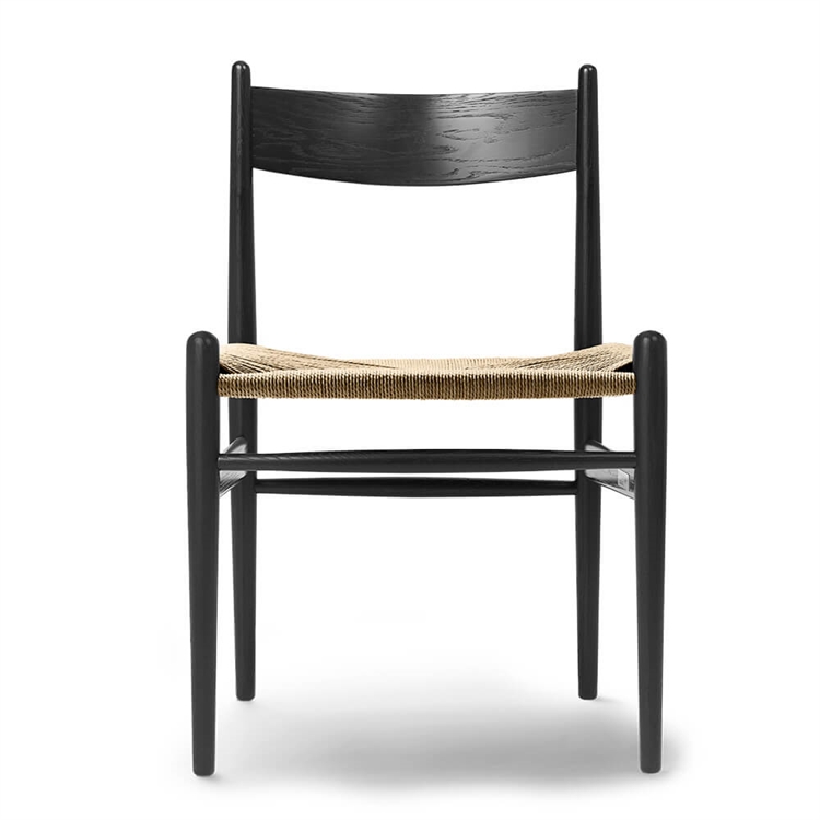 Carl Hansen og Søn CH36 Spisebordsstol - Eg, Sort