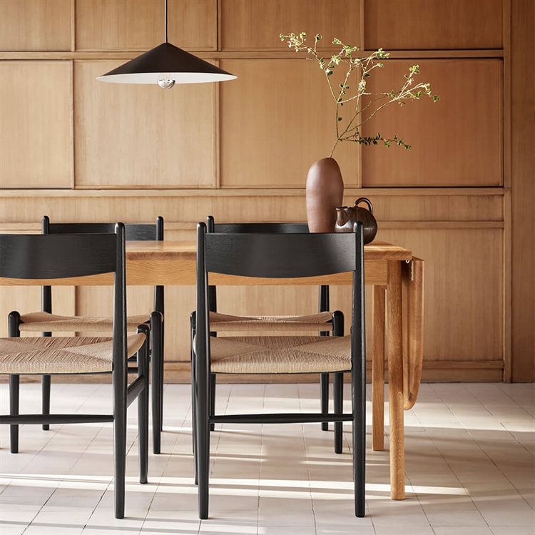 Carl Hansen og Søn CH36 Spisebordsstol - sort eg