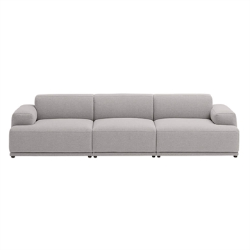 Muuto Muuto Connect Soft Modular 3 pers. sofa, konfiguration 1 -  clay 12