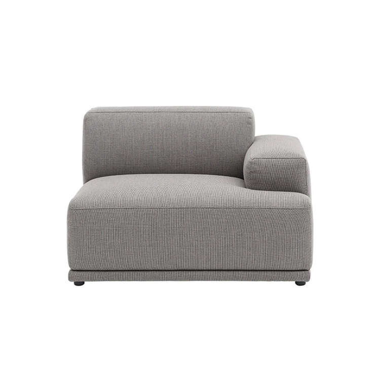 Muuto Connect Soft Modular Sofa Venstre Armlæn (B) - Re-wool 128