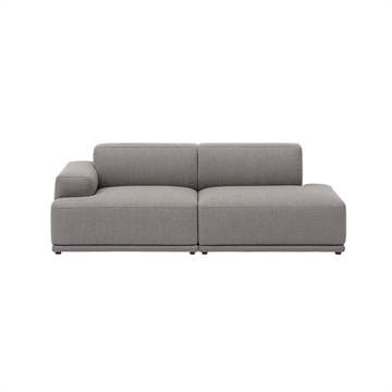 Muuto Connect Soft Modular 2. pers sofa, konfiguration 2 - Re-wool 128