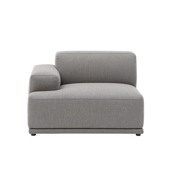 Muuto Connect Soft Modular Sofa Venstre Armlæn (A) - Re-wool 128