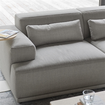 Muuto Connect Soft Modular 2 pers. sofa, konfiguration 1  -re-wool