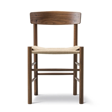 Fredericia Furniture J39 Folkestolen Spisebordsstol - Walnut Oil 3