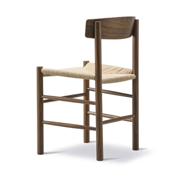 Fredericia Furniture J39 Folkestolen Spisebordsstol - Walnut Oil 2