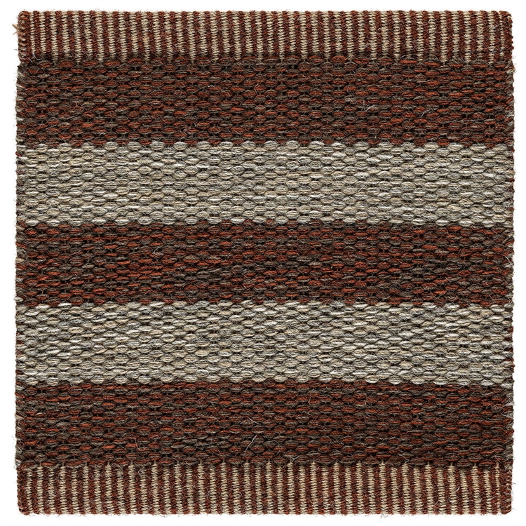 Kasthall Narrow Stripe Icon Tæppe - 160x240 Red Clay 753