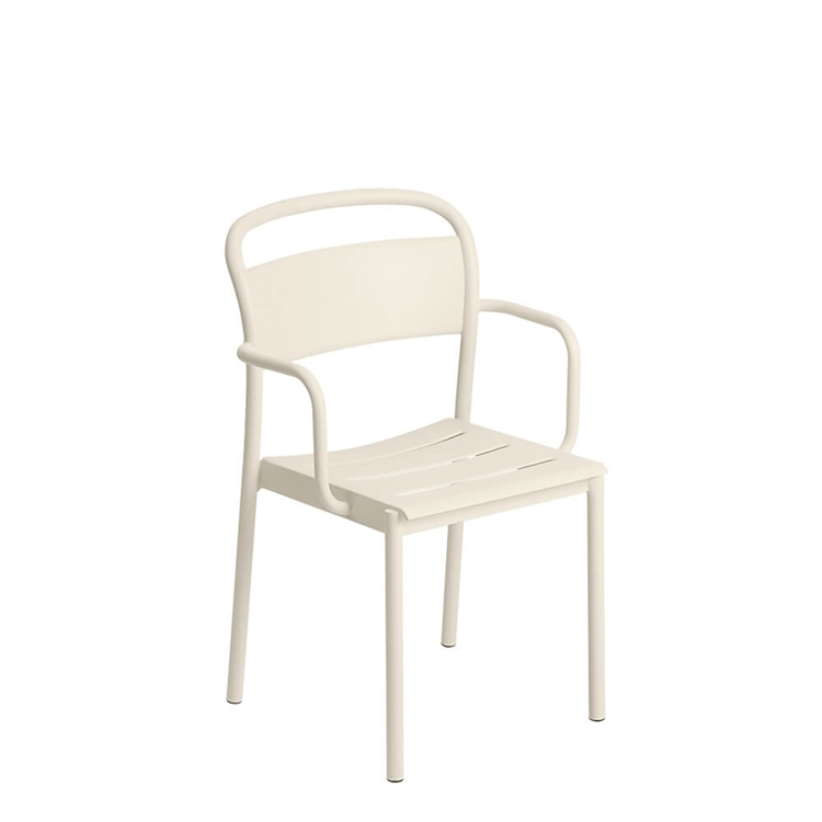 Muuto Havestol Linear Steel Armchair off-white