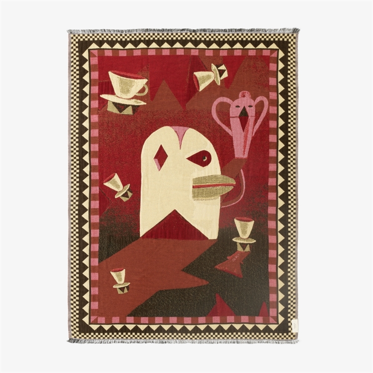 Andtradition Momento Throw JH46 - Red Dawn