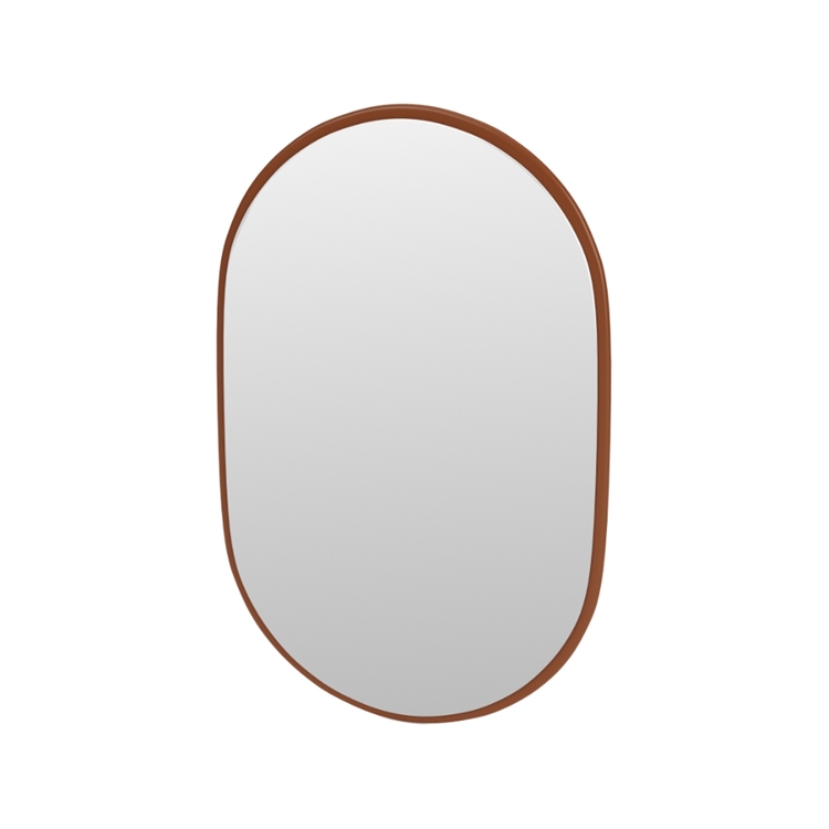 Montana LOOK Colour Frame Mirror - Hazelnut