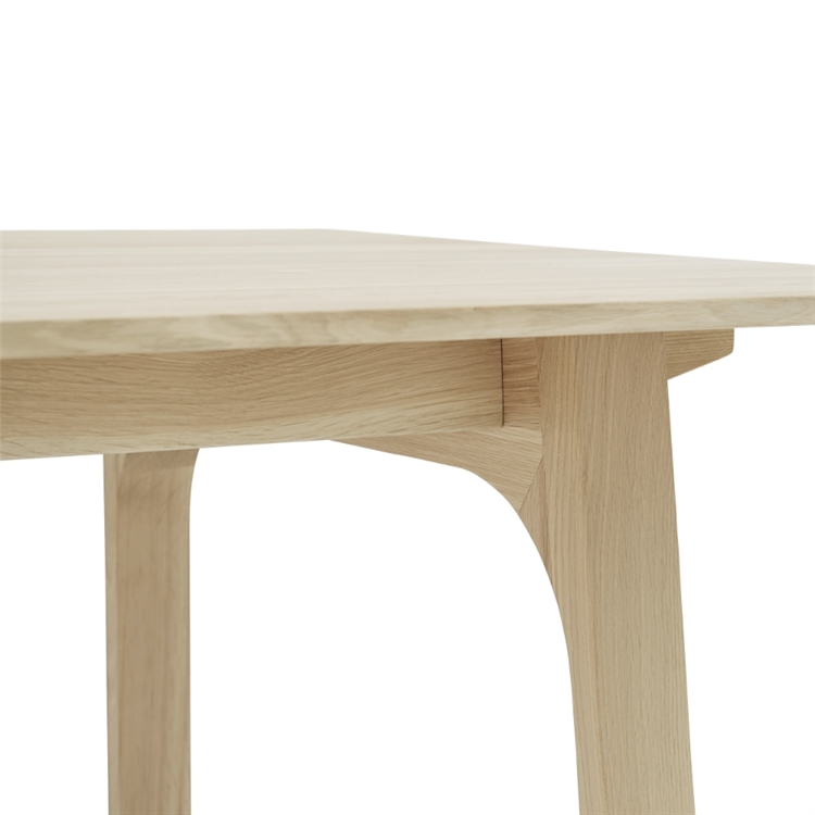 Muuto Earnest Extendable Table 260 x 100 - Olieret Eg close-up