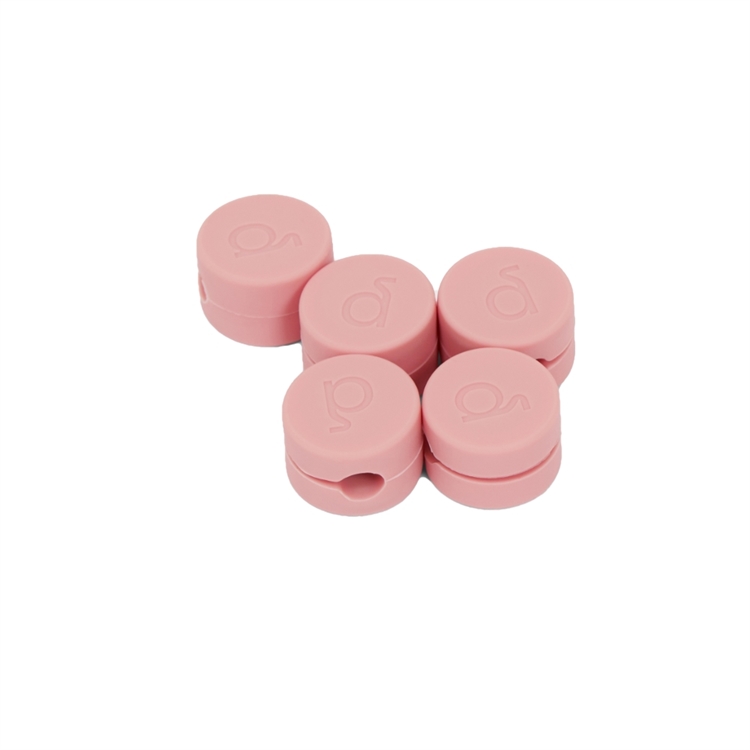 Pedestal Cable Clips - Bubble Gum