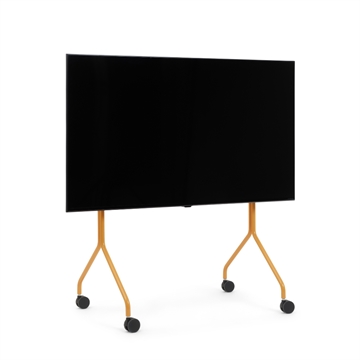 Pedestal Moon Rollin' TV-stander m. Hjul, Apricot