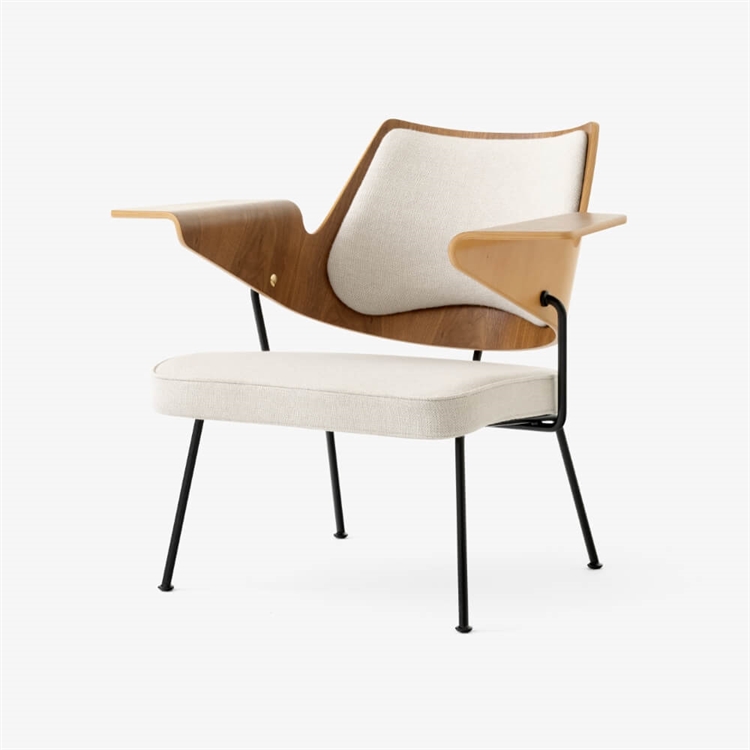 Andtradition RFH Loungestol RD8 - Beech/Walnut & Hallingdal 103