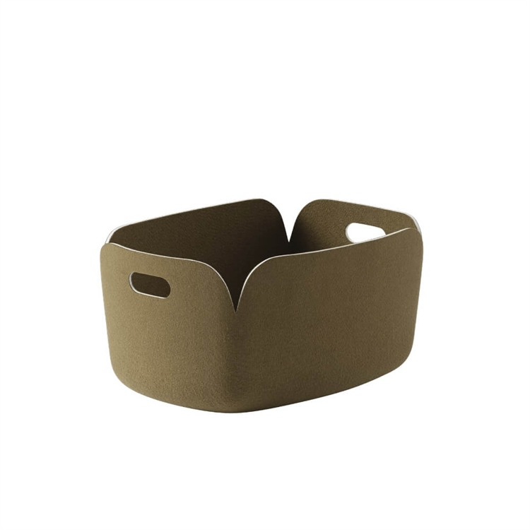 Muuto Restore Kurv - Brown Green