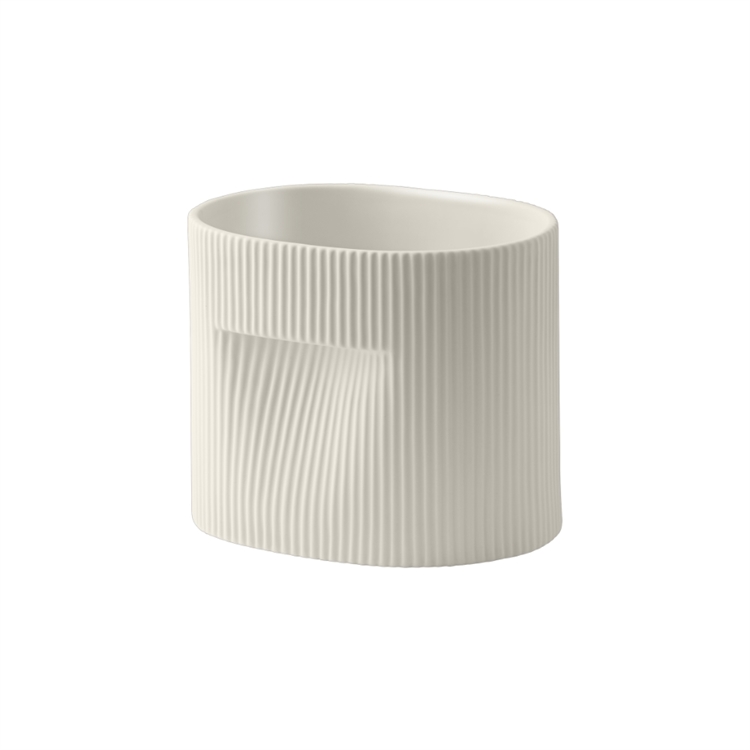 Muuto Ridge Planter H15 - Off-White