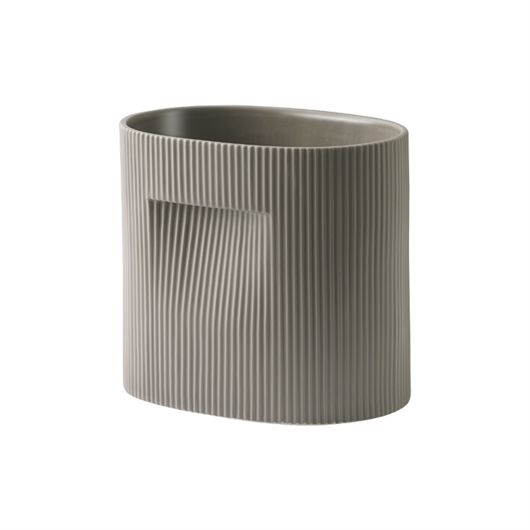 Muuto Ridge Planter H24 - Taupe