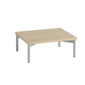 Muuto Stacked Podium m. Tube Base - 43,5 x 35 x 17 cm - Oak