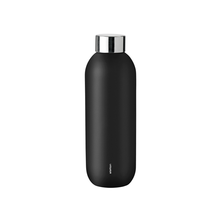 Stelton Keep Cool Flaske 0.6 l. - Black