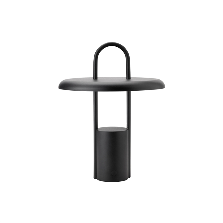 Stelton Pier Portable LED Lampe - H25 cm-Black