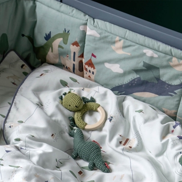Sebra Baby Sengetøj Dragon Tales på børneværelset