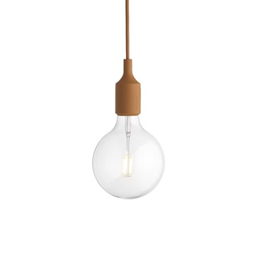 Muuto E27 Pendant Lampe Loftslampe Clay Brown