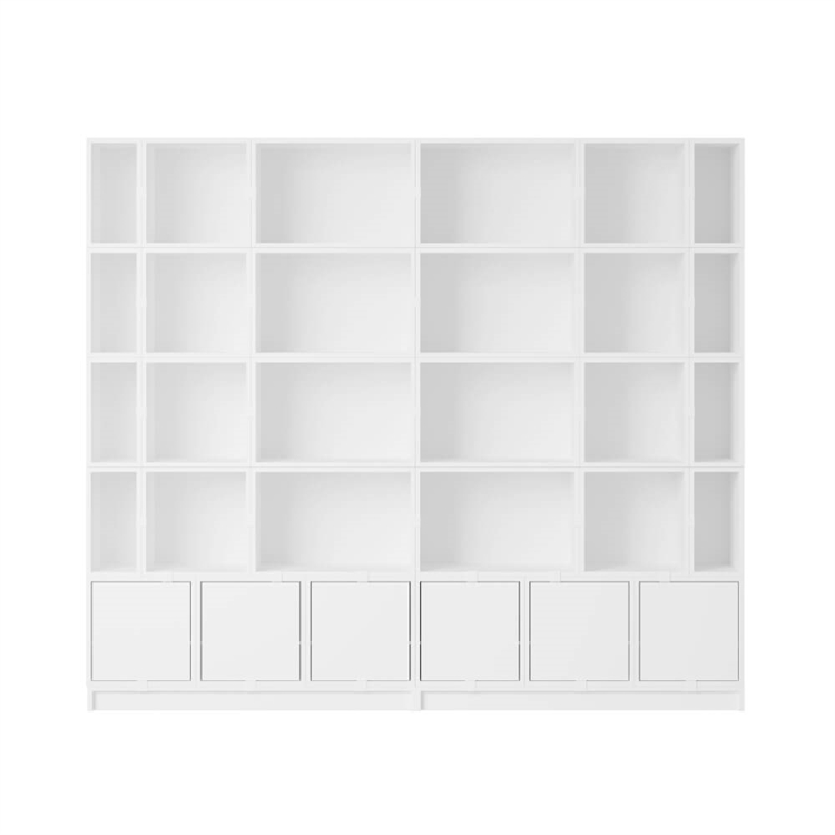 Muuto Stacked Bogreol Konfiguration 1 - White