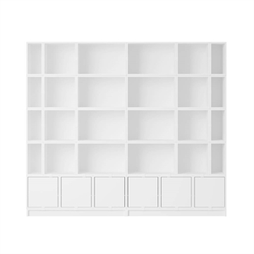 Muuto Stacked Bogreol Konfiguration 1 - White